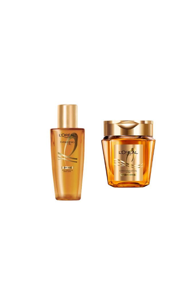 엑스트라오디네리 오일 실크 마스크 팩 250ml (& 미니 헤어 오일 30ml)